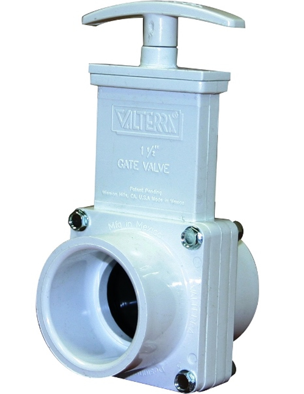 Gate Valve for vacuum system 1.5 inch pvc Hamby Dairy Supply